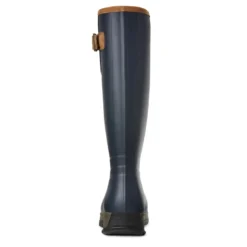 Ariat Women's Burford Waterproof Rubber Boot Navy 8 Ariat Women's Burford Waterproof Rubber Boot Navy -Equestrian Supply Store S19 WMS ENGL Couto 10027340 INT heel