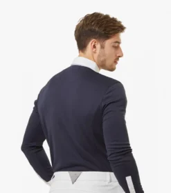 Premier Equine Giulio Men's Long Sleeve Show Shirt Navy -Equestrian Supply Store SS21 Giulio Mens long Sleeve Show Shirt Navy 2