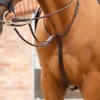 Premier Equine Santadi Adjustable Running Martingale Brown -Equestrian Supply Store Santadi Adjustable Running Martingale Brown 1