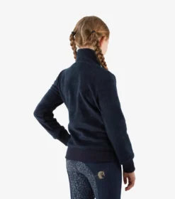 Premier Equine Sasso Girls Teddy Fleece Riding Jacket Navy 10 Premier Equine Sasso Girls Teddy Fleece Riding Jacket Navy -Equestrian Supply Store Sasso Kids Teddy Fleece Riding Jacket 3