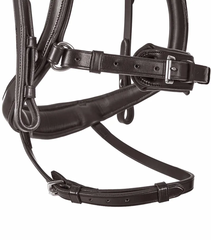 Premier Equine Savuto Anatomic Bridle With Crank Naseband And Flash Brown 8 Premier Equine Savuto Anatomic Bridle With Crank Naseband And Flash Brown - Image 6