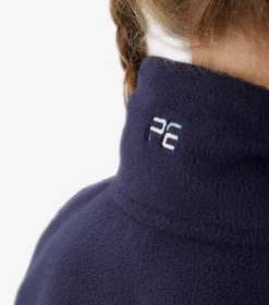 Premier Equine Sellia Girls Fleece Riding Gilet Navy -Equestrian Supply Store Sellia Kids Riding Gilet Navy 5
