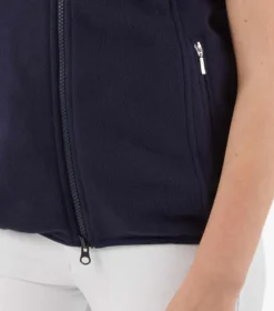 Premier Equine Sellia Girls Fleece Riding Gilet Navy -Equestrian Supply Store Sellia Kids Riding Gilet Navy 6