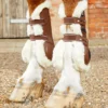 Premier Equine Techno Wool Tendon Boots Brown -Equestrian Supply Store Techno Wool Tendon Boot Brown 1