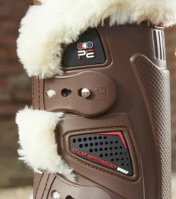 Premier Equine Techno Wool Tendon Boots Brown 11 Premier Equine Techno Wool Tendon Boots Brown -Equestrian Supply Store Techno Wool Tendon Boot Brown 4