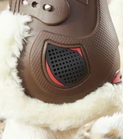 Premier Equine Techno Wool Tendon Boots Brown 12 Premier Equine Techno Wool Tendon Boots Brown -Equestrian Supply Store Techno Wool Tendon Boot Brown 5