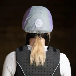 Charles Owen This Esme Ventilated Silk Lilac -Equestrian Supply Store This Esme hat silk 3 300x300 1