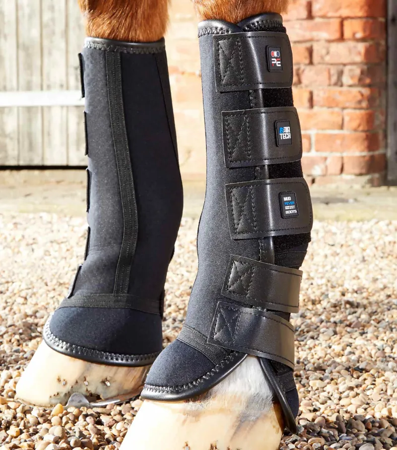 Premier Equine Turnout/Mud Fever Boots Black 3 Premier Equine Turnout/Mud Fever Boots Black