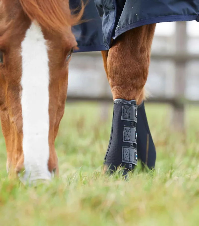 Premier Equine Turnout/Mud Fever Boots Black 4 Premier Equine Turnout/Mud Fever Boots Black - Image 2
