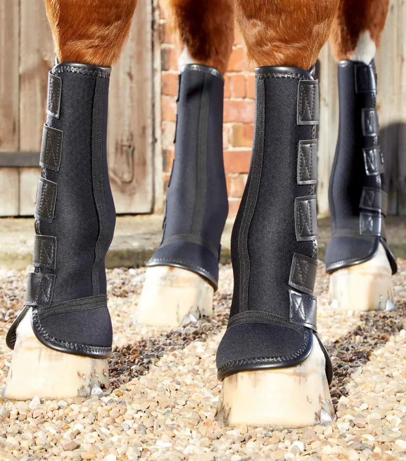 Premier Equine Turnout/Mud Fever Boots Black 5 Premier Equine Turnout/Mud Fever Boots Black - Image 3