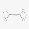 Premier Equine Two Ring Gag With Copper Lozenge 2 Premier Equine Two Ring Gag With Copper Lozenge -Equestrian Supply Store Two Ring Gag with Copper Lozenge