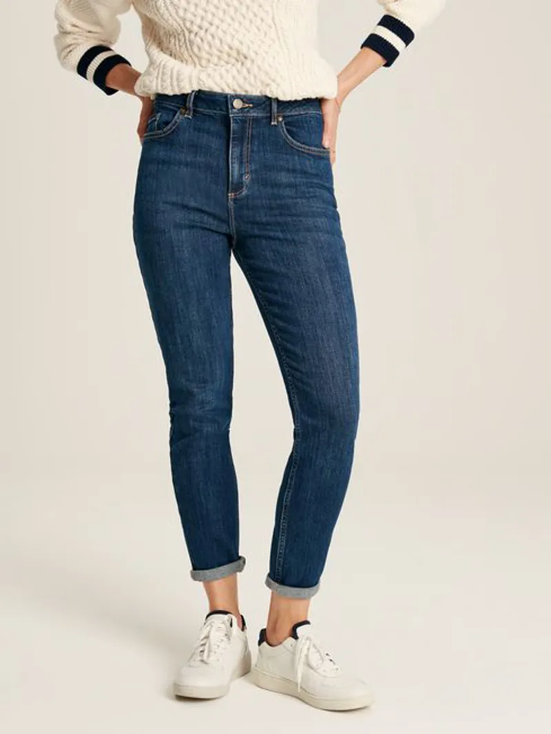 Joules Women's Stretch Skinny Jean's - Dark Indigo 3 Joules Women's Stretch Skinny Jean's - Dark Indigo