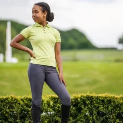 LeMieux Young Rider Polo Shirt Kiwi 10 LeMieux Young Rider Polo Shirt Kiwi -Equestrian Supply Store UYqE2fqc