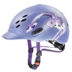 Uvex Onyxx Friends II Riding Helmet Violet Mat