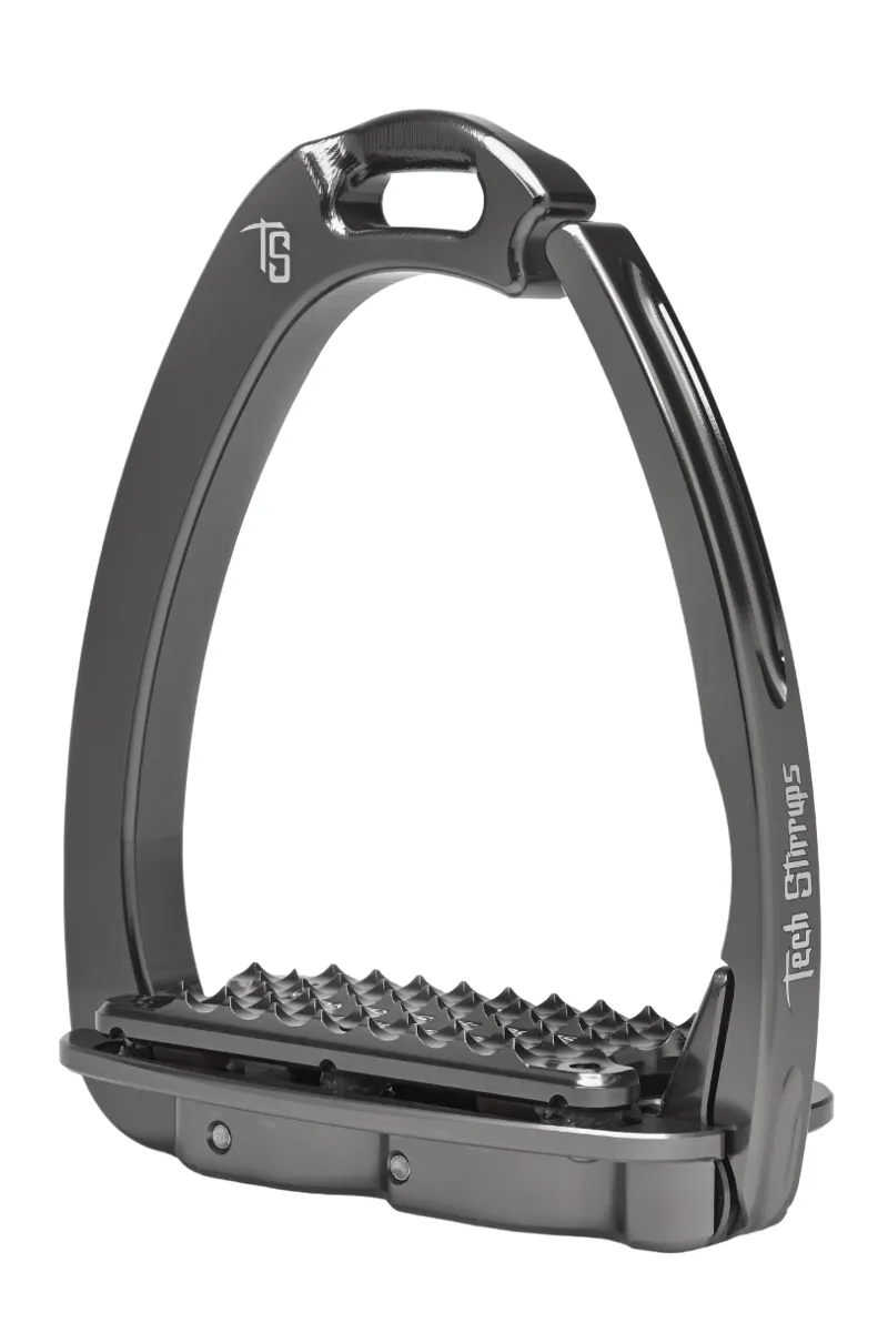 Tech Stirrups Venice Plus Evo - Titanium 3 Tech Stirrups Venice Plus Evo - Titanium