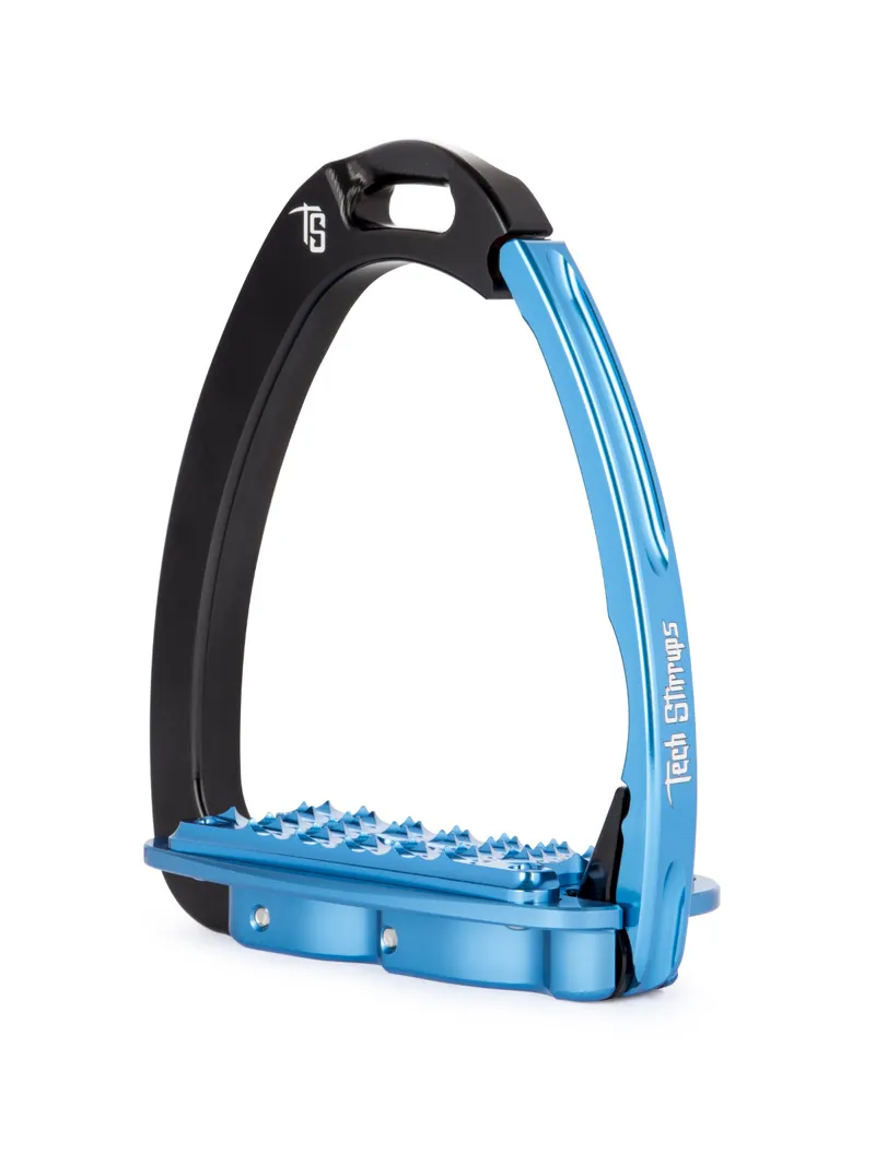 Tech Stirrups Venice Sloped Evo - Black/Blue 3 Tech Stirrups Venice Sloped Evo - Black/Blue