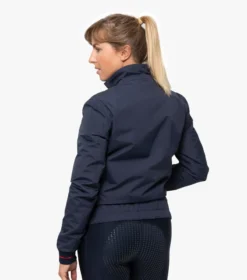 Premier Equine Ladies Pro Sport Waterproof Varsity Riding Jacket Navy -Equestrian Supply Store Varsity Jacket Navy 3