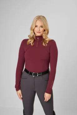 LeMieux Liberte Baselayer Merlot -Equestrian Supply Store VcRDo0St