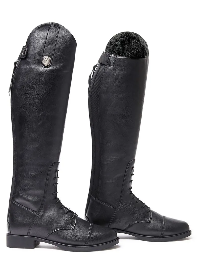 Mountain Horse Veganza Young Winter Tall Boots - Black - Reg/Reg 3 Mountain Horse Veganza Young Winter Tall Boots - Black - Reg/Reg