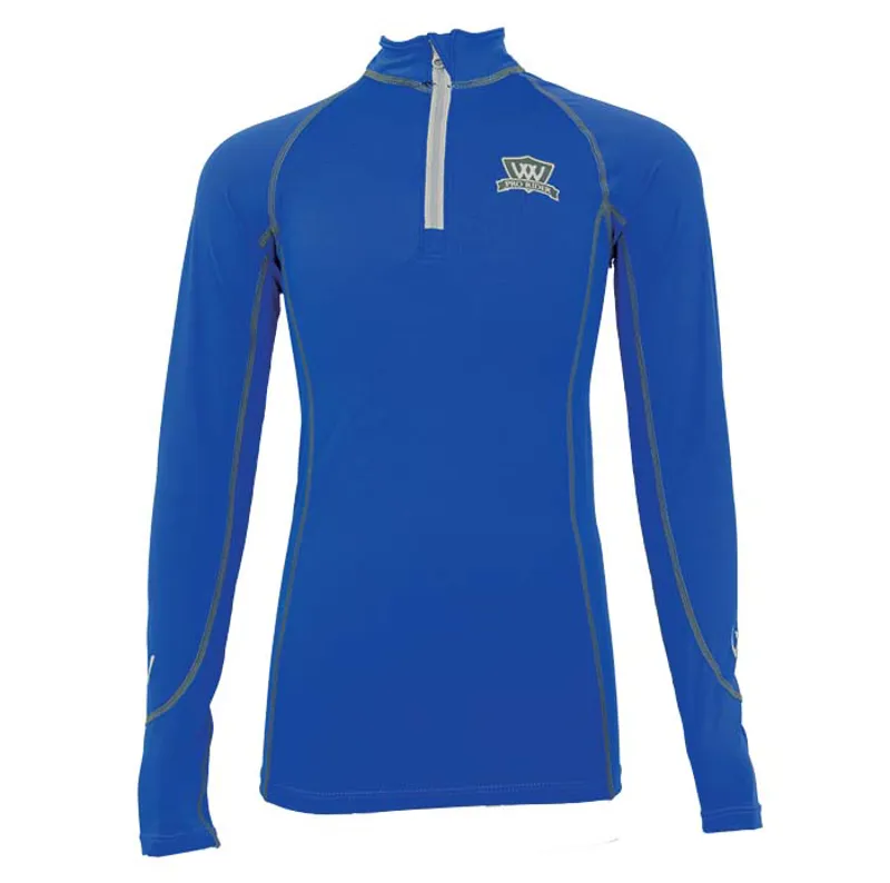 Woof Wear Young Rider Pro Performance Shirt - Electric Blue 3 Woof Wear Young Rider Pro Performance Shirt - Electric Blue