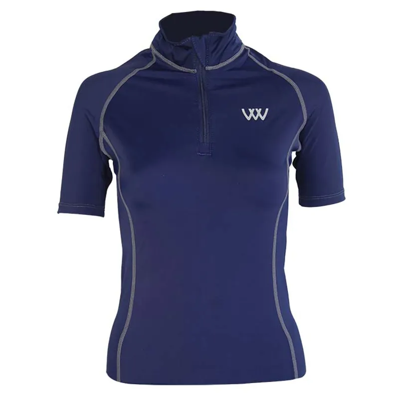 Woof Wear Short Sleeve Performance Riding Shirt - Navy 3 Woof Wear Short Sleeve Performance Riding Shirt - Navy