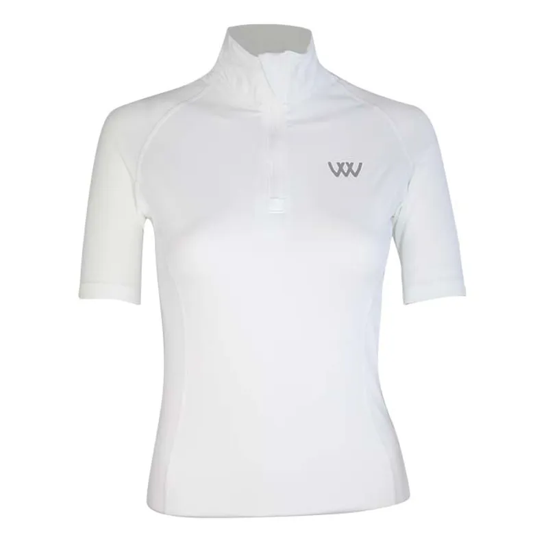 Woof Wear Short Sleeve Performance Riding Shirt - White 3 Woof Wear Short Sleeve Performance Riding Shirt - White