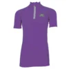 Woof Wear Young Rider Short Sleeve Riding Shirt - Ultra Violet -Equestrian Supply Store WA000720 20Pro20Rider20Short20Sleeeve20Shirt20Ultra20Violet