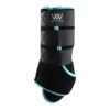 Woof Wear Polar Ice Boot Black/Turquoise -Equestrian Supply Store WB0070 BKTQ ONE