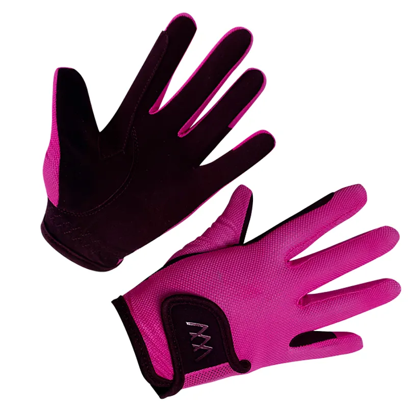 Woof Wear Young Riders Pro Glove - Berry 3 Woof Wear Young Riders Pro Glove - Berry