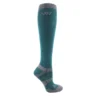 Woof Wear Long Bamboo Waffle Riding Sock Green -Equestrian Supply Store WW001720 20Bamboo20Sock20Long20British20Racing20Green