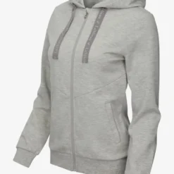 LeMieux Leonie Zip Through Hoodie Grey Marl -Equestrian Supply Store YFhpV7Y0