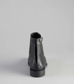 Premier Equine Acento Synthetic Paddock Boot Black -Equestrian Supply Store acento paddock boot black 2