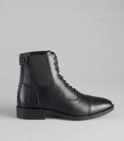 Premier Equine Acento Synthetic Paddock Boot Black -Equestrian Supply Store acento paddock boot black 6
