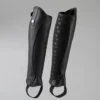 Premier Equine Actio Leather Half Chaps Black -Equestrian Supply Store actio leather half chaps black