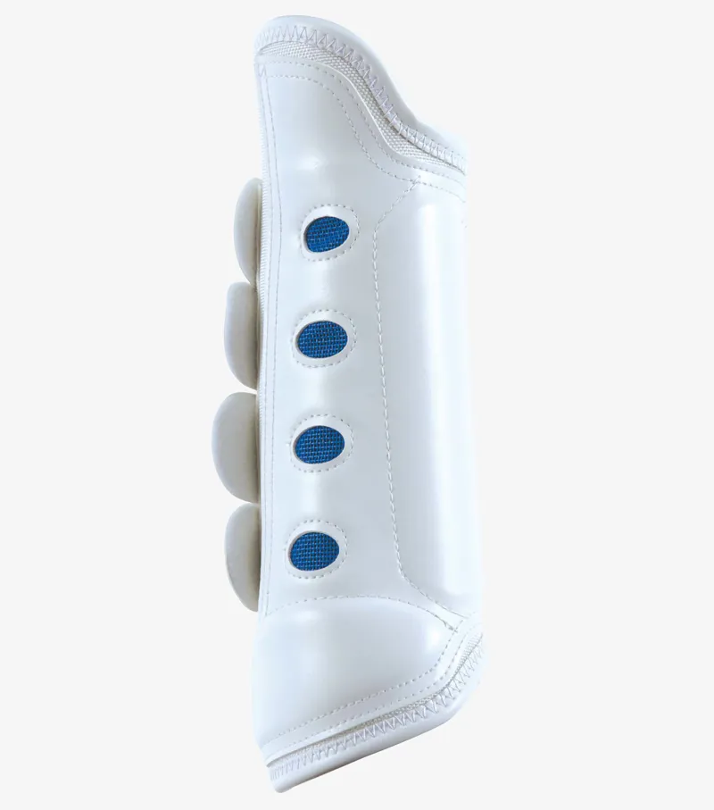 Premier Equine Air Cooled Original Eventing Hind Boots White 7 Premier Equine Air Cooled Original Eventing Hind Boots White - Image 5