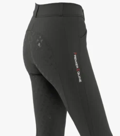 Premier Equine Alto Ladies Full Seat Gel Riding Breeches Anthracite -Equestrian Supply Store alto ladies full seat gel riding breeches anthracite 1