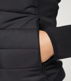 Premier Equine Arion Junior Unisex Riding Jacket With Hood Black -Equestrian Supply Store arion junior mid layer black 6