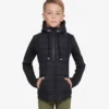 Premier Equine Arion Junior Unisex Riding Jacket With Hood Black -Equestrian Supply Store arion junior unisex riding jacket with hood black