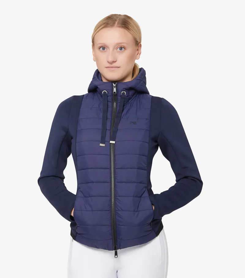 Premier Equine Arion Ladies Riding Jacket With Hood Navy 5 Premier Equine Arion Ladies Riding Jacket With Hood Navy - Image 3