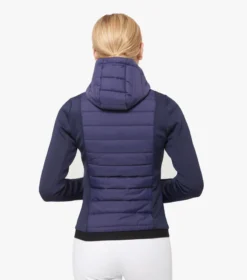Premier Equine Arion Ladies Riding Jacket With Hood Navy 12 Premier Equine Arion Ladies Riding Jacket With Hood Navy -Equestrian Supply Store arion ladies mid layer jacket navy 3