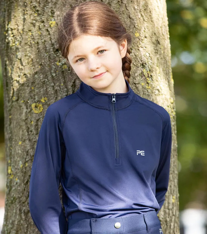 Premier Equine Artax Junior Unisex Base Layer Navy 5 Premier Equine Artax Junior Unisex Base Layer Navy - Image 3