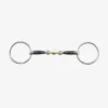 Premier Equine Blue Sweet Iron Loose Ring Snaffle With Brass Alloy Lozenge -Equestrian Supply Store blue sweet iron loose ring snaffle with lozenge metal 2