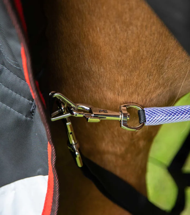 Premier Equine Buster 420g Turnout Rug With Classic Neck Cover Black 7 Premier Equine Buster 420g Turnout Rug With Classic Neck Cover Black - Image 5