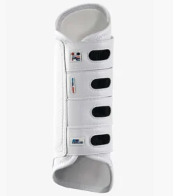 Premier Equine Carbon Tech Air Cooled Eventing Hind Boots White -Equestrian Supply Store carbon tech air cooled eventing boots white Back 4