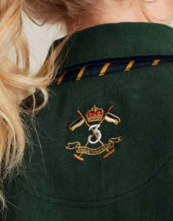 Joules Women's Ashley Long Sleeved Polo - Green -Equestrian Supply Store cdn.joules 208