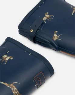 Joules Women's Welly Print Wellies - Navy Dogs -Equestrian Supply Store cdn.joules 99