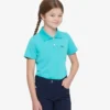 Premier Equine Cisco Junior Unisex Polo Shirt Turquoise -Equestrian Supply Store cisco junior unisex polo shirt turquoise