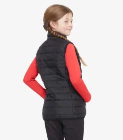 Premier Equine Dante Junior Unisex Gilet Black -Equestrian Supply Store dante junior gilet black 3