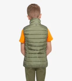 Premier Equine Dante Junior Unisex Gilet Olive 10 Premier Equine Dante Junior Unisex Gilet Olive -Equestrian Supply Store dante junior gilet green 3