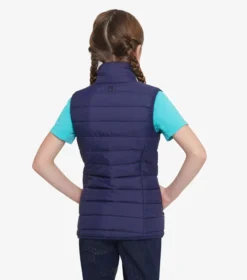 Premier Equine Dante Junior Unisex Gilet Navy 10 Premier Equine Dante Junior Unisex Gilet Navy -Equestrian Supply Store dante junior gilet navy 3